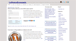 Desktop Screenshot of lanuevaeconomia.com
